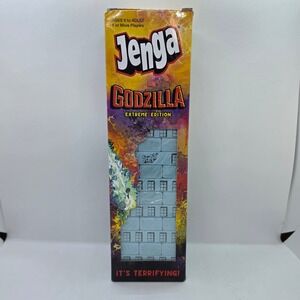 Jenga Godzilla Extreme Edition Board Game USAopoly Toho Collector Set‎
